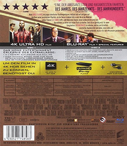 Baby Driver – Ultra HD Blu-ray [4k + Blu-ray Disc] - 2