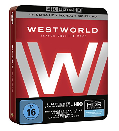 Westworld Staffel 1: Das Labyrinth (Steelbook) – Ultra HD Blu-ray [4k + Blu-ray Disc] - 2