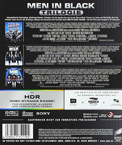 Men in Black Trilogie – Ultra HD Blu-ray [4k + Blu-ray Disc] - 2