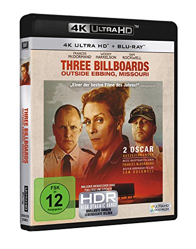 Three Billboards (Outside Ebbing, Missouri) – Ultra HD Blu-ray [4k + Blu-ray Disc] - 2