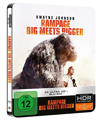 Rampage: Big Meets Bigger (Steelbook) – Ultra HD Blu-ray [4k + Blu-ray Disc] - 2