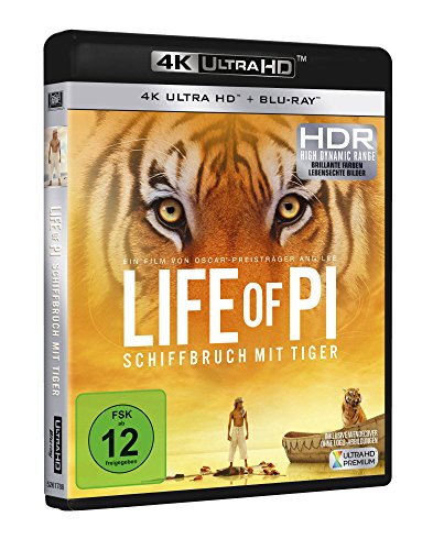 Life of Pi: Schiffbruch mit Tiger – Ultra HD Blu-ray [4k + Blu-ray Disc] - 2