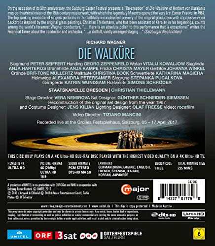 Richard Wagner: Die Walküre (Salzburg, 2017) – 4k Ultra HD Blu-ray - 2