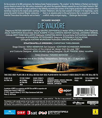 Richard Wagner: Die Walküre (Salzburg, 2017) – 4k Ultra HD Blu-ray - 3