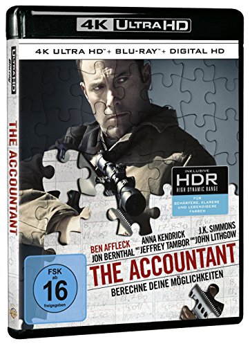 The Accountant – Ultra HD Blu-ray [4k + Blu-ray Disc] - 2