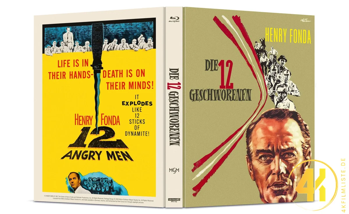 12 Geschworenen 4K Mediabook Ultra HD Blu-ray Disc
