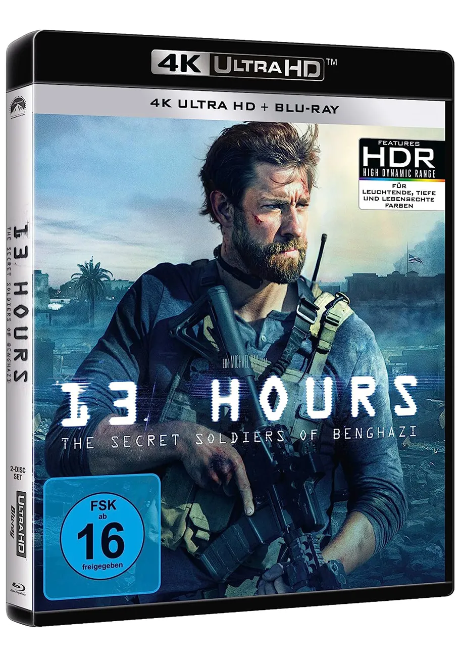 13 Hours: The Secret Soldiers of Benghazi – 4K Blu-ray (UHD + Blu-ray Disc)