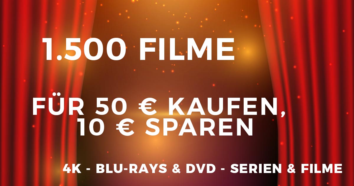 1.500 Filme bei Amazon.de reduziert