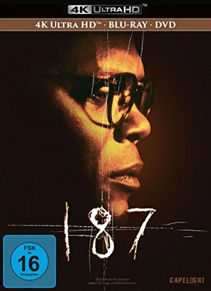 187 Eine tödliche Zahl Limited Collectors Edition 4K Mediabook UHD Blu-ray Disc
