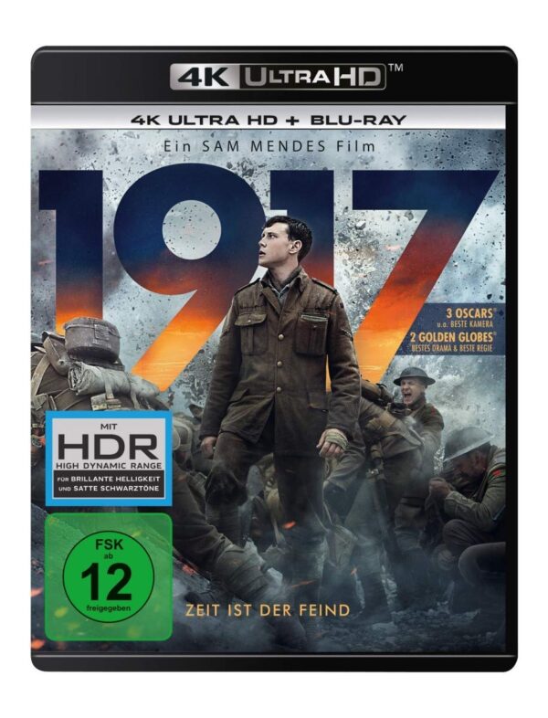 1917 – 4K Blu-ray (UHD + Blu-ray Disc)