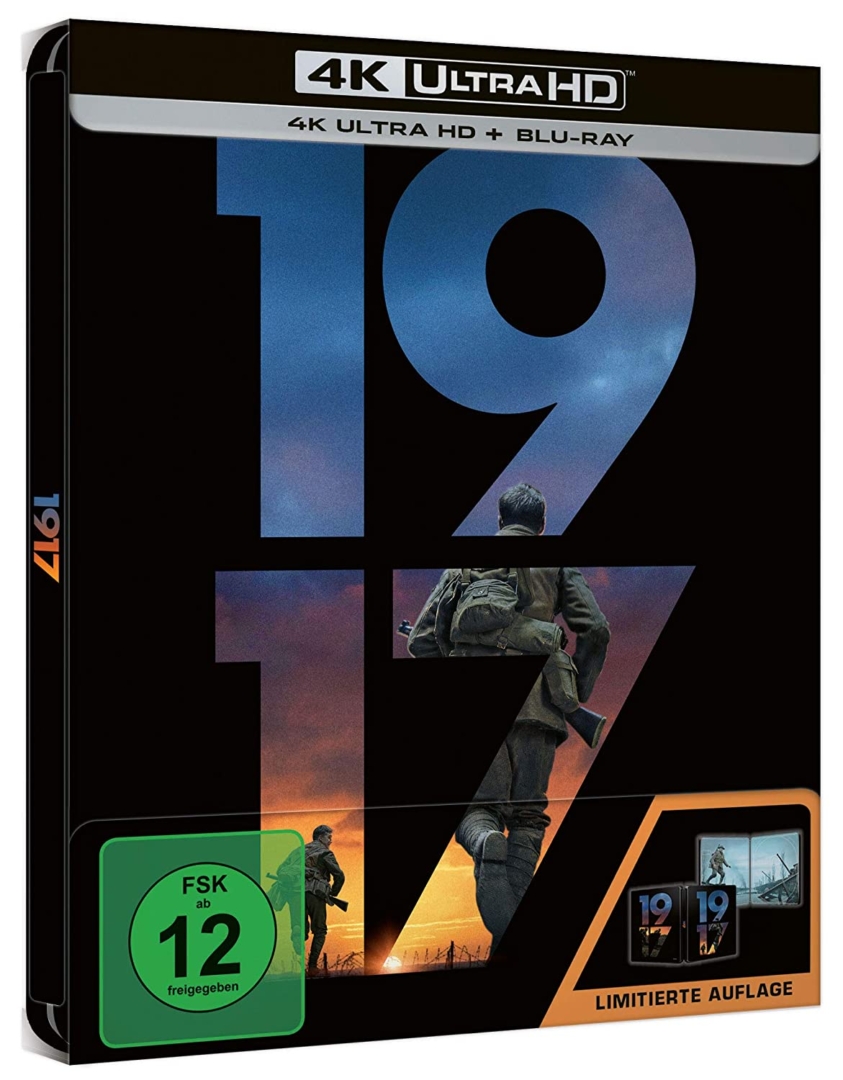 1917 als Limited Edition UHD 4K Steelbook mit strenger Auflage