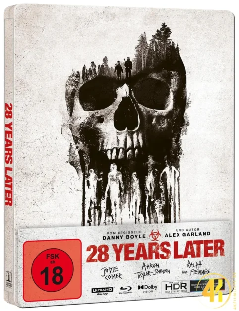28 Years Later 4K Steelbook Ultra HD Blu-ray Disc