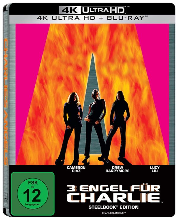 3 Engel für Charlie (2000) – 4K Steelbook (UHD + Blu-ray Disc)