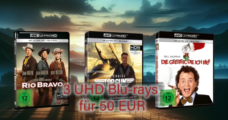 3 UHD Blu-rays für 50 Euro: „Rio Bravo“ und mehr 4K-Klassiker