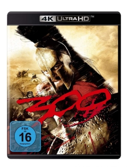 300 4K Blu-ray Disc im UHD Keep Case (Deutschland / Deutsche Variante mit FSK Logo)