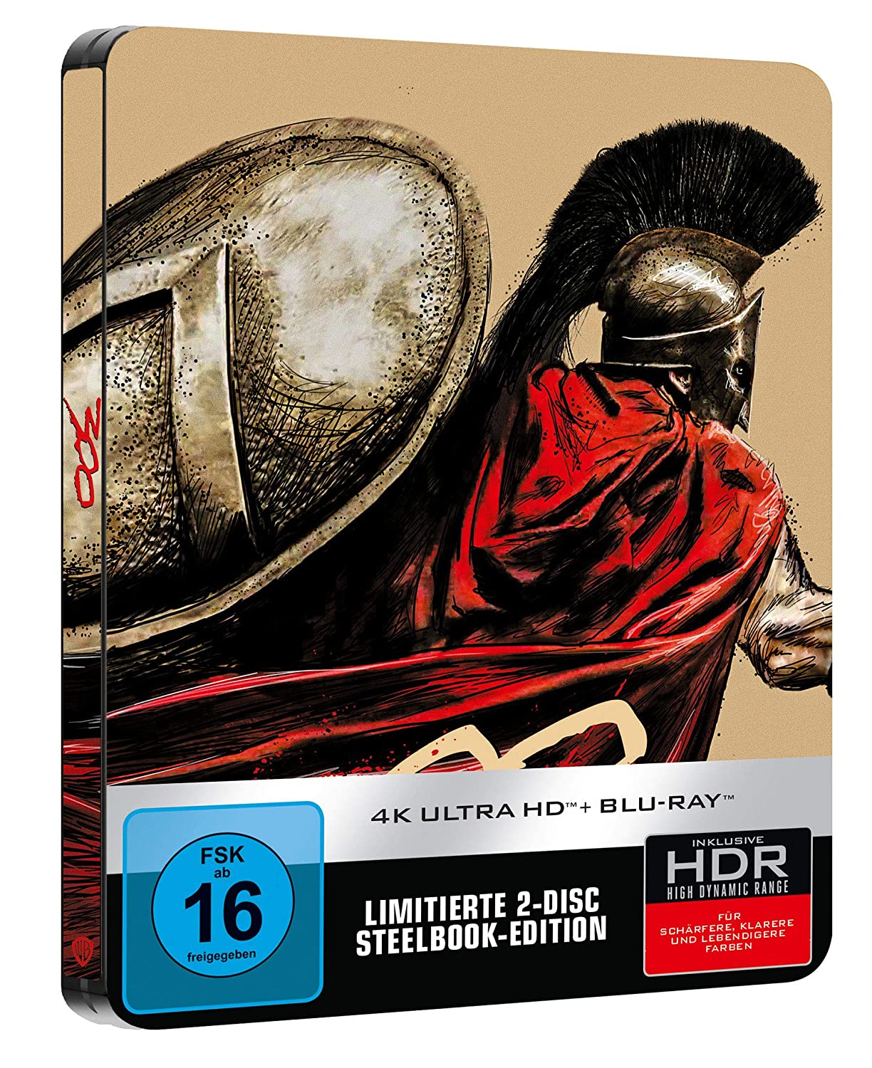 300 – 4K Steelbook (UHD + Blu-ray Disc)