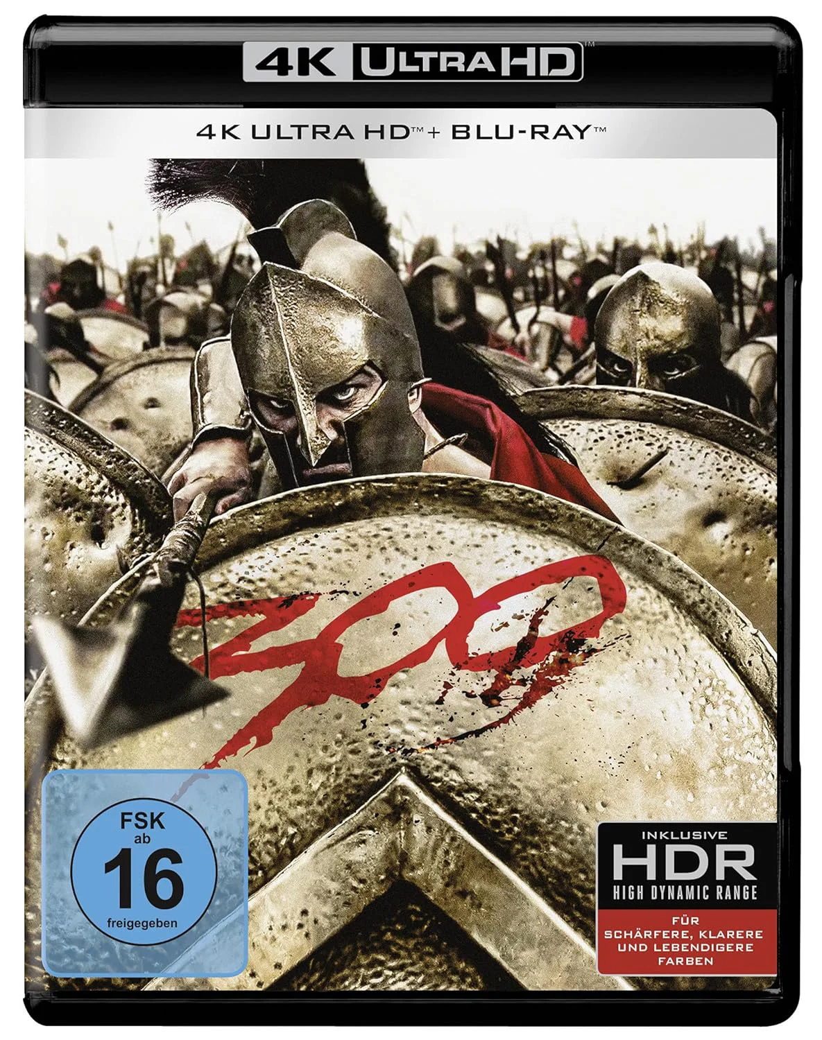 300 – 4K Blu-ray (UHD + Blu-ray Disc)