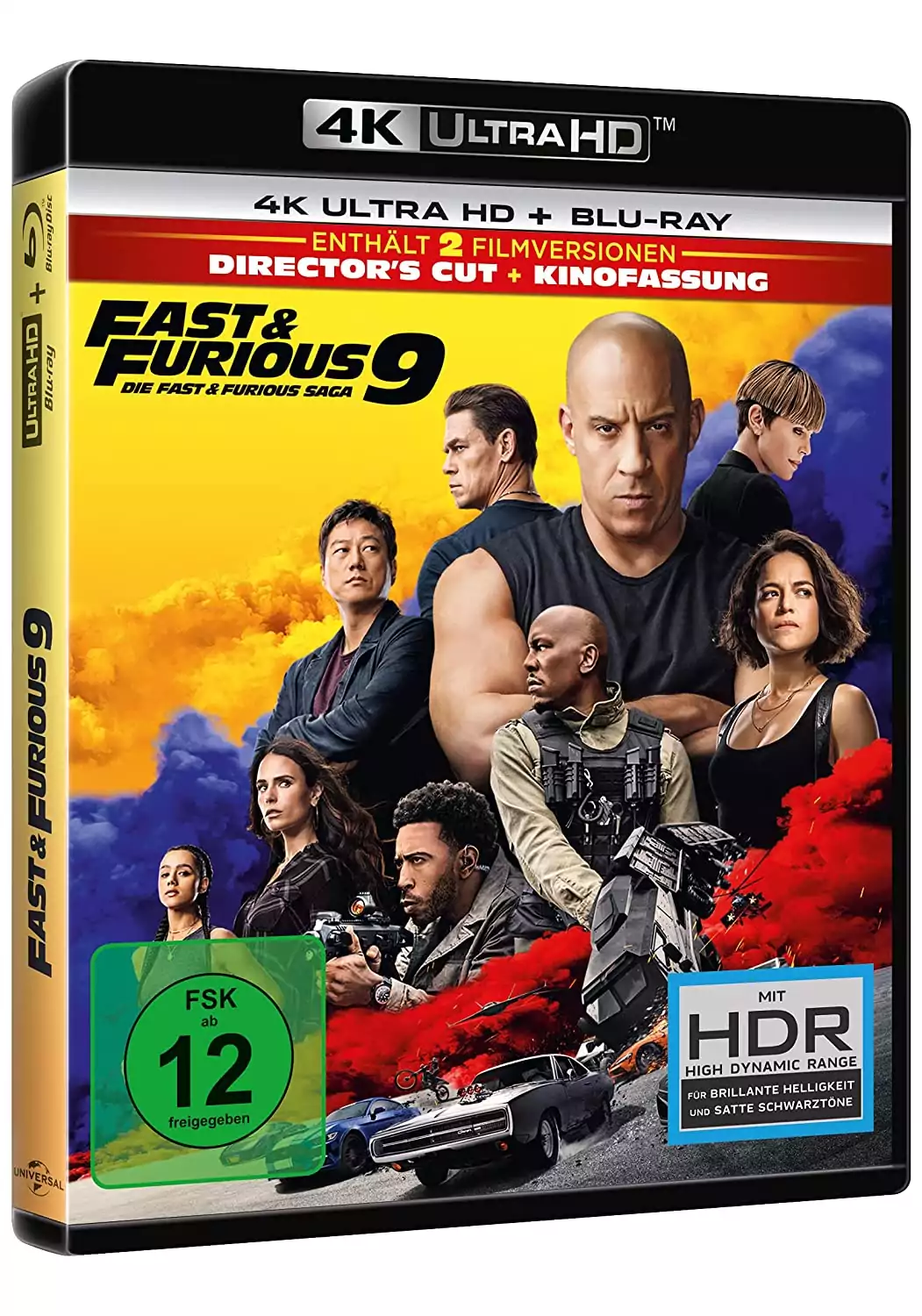 Fast & Furious 9 (Director’s Cut) – 4K Blu-ray (UHD + Blu-ray Disc)