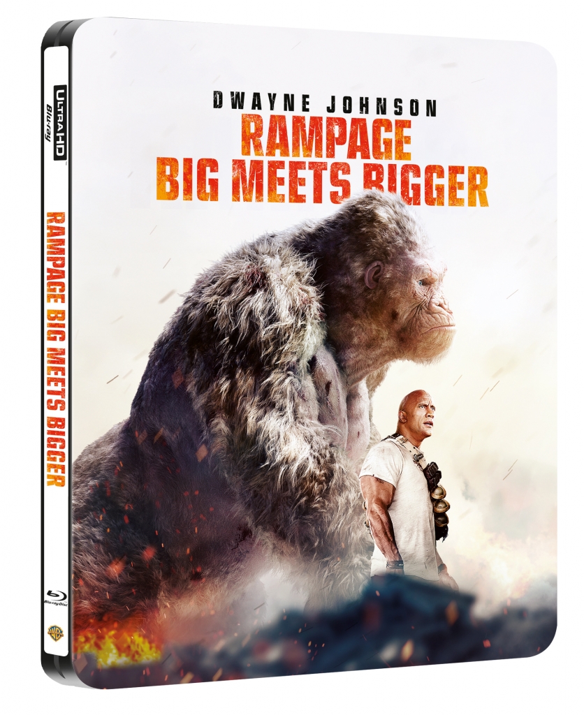 4k Steelbook zu Rampage