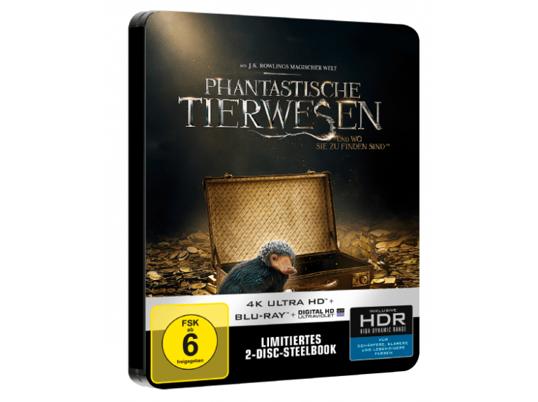 4K-Steelbook zu „Phantastische Tierwesen“ um 13 € im Preis gesenkt
