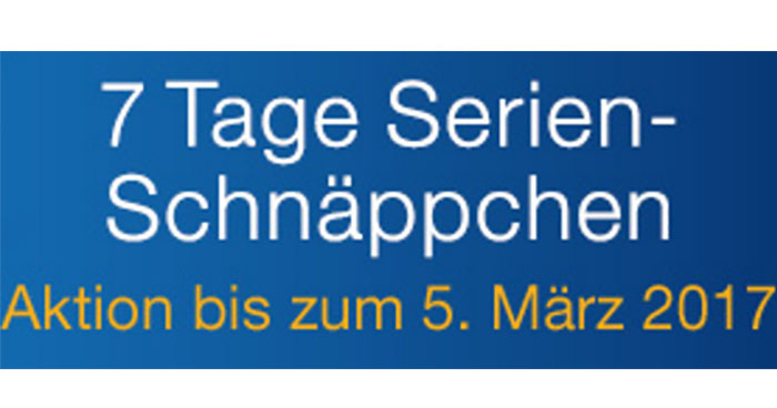 7 Tage Serien Schnäppchen Amazon
