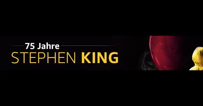 Stephen King wird 75: Blu-ray Disc Angebote zum Geburtstag