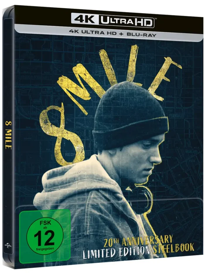 8 Mile – 4K Steelbook (UHD + Blu-ray Disc)