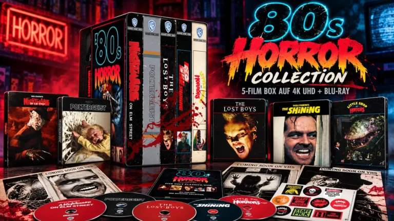 Plaion Pictures bestätigt „80s Horror 5-Film Collection“ auf 4K UHD Blu-ray
