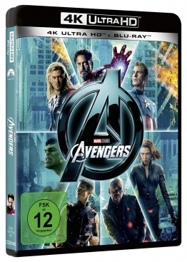 4k UHD Cover zu The Avengers