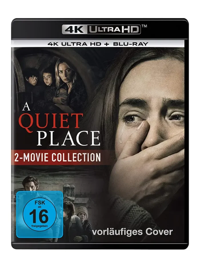 A Quiet Place 1 & 2 – 4K Blu-ray (UHD + Blu-ray Disc)