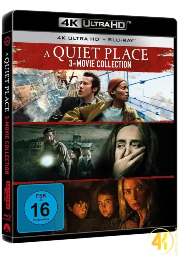 A Quiet Place (3 Movie Set) – 4K Blu-ray (UHD + Blu-ray Disc)