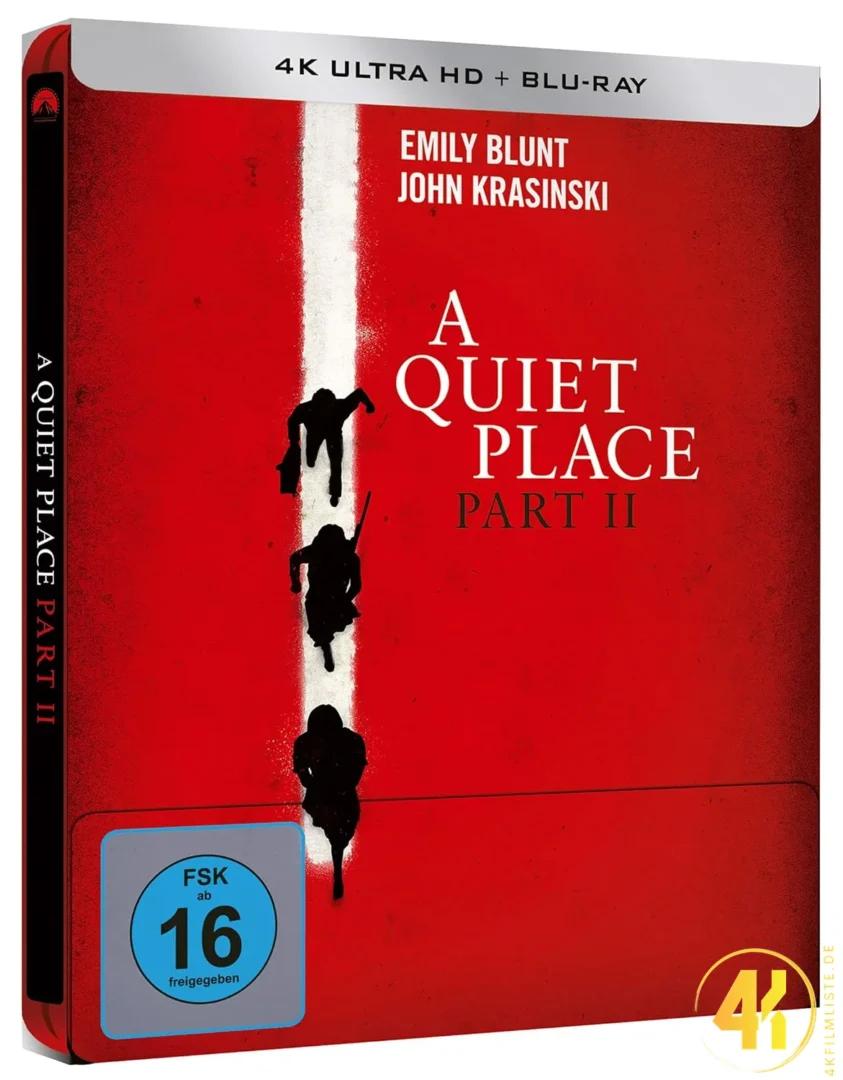 A Quiet Place II 4K Steelbook Ultra HD Blu-ray Disc