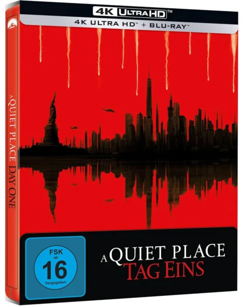 A Quiet Place: Tag Eins – 4K Steelbook (UHD + Blu-ray Disc)