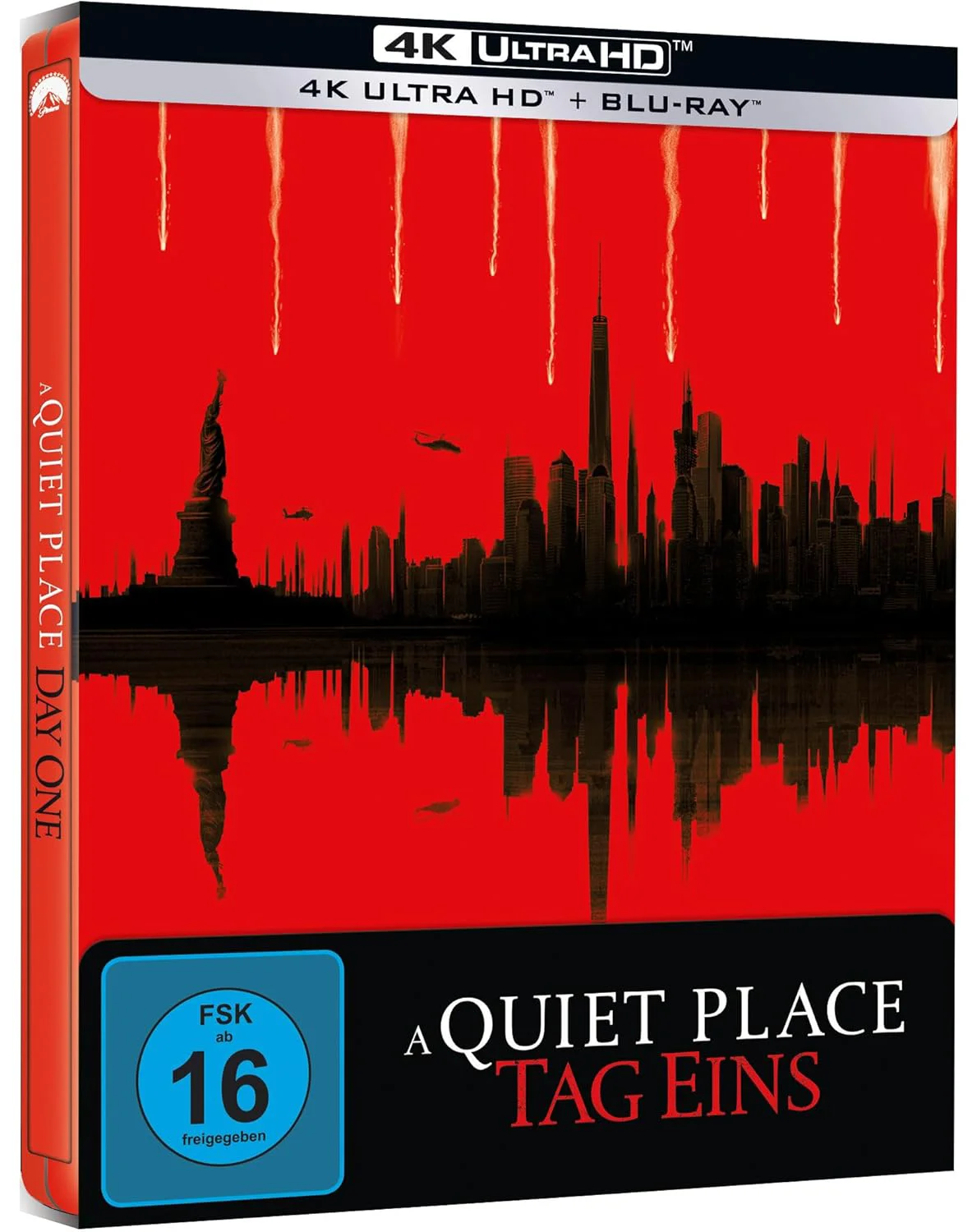 A Quiet Place: Tag Eins – 4K Steelbook (UHD + Blu-ray Disc)