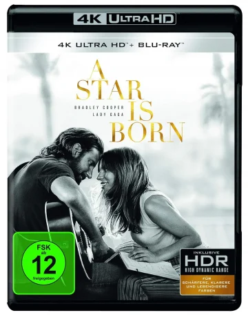 A Star Is Born 4K Blu-ray UHD Blu-ray Disc
