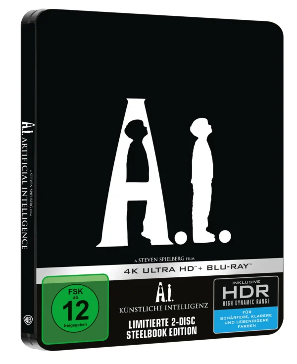 A.I.: Künstliche Intelligenz – 4K Steelbook (UHD + Blu-ray Disc)