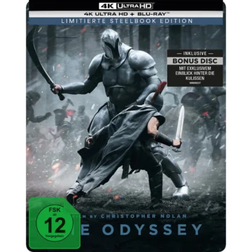 Die Odyssee (Cover B) – 4K Steelbook (UHD + Blu-ray Disc + Bonus Blu-ray)