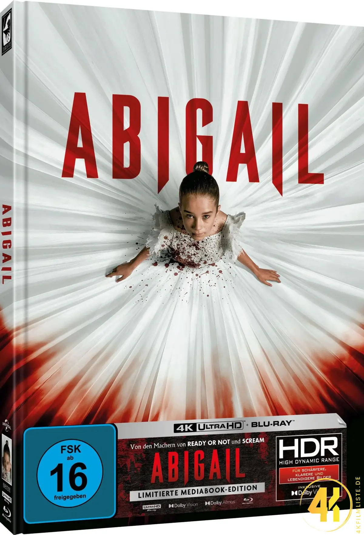 Abigail (Cover A) – 4K Mediabook (UHD + Blu-ray Disc)
