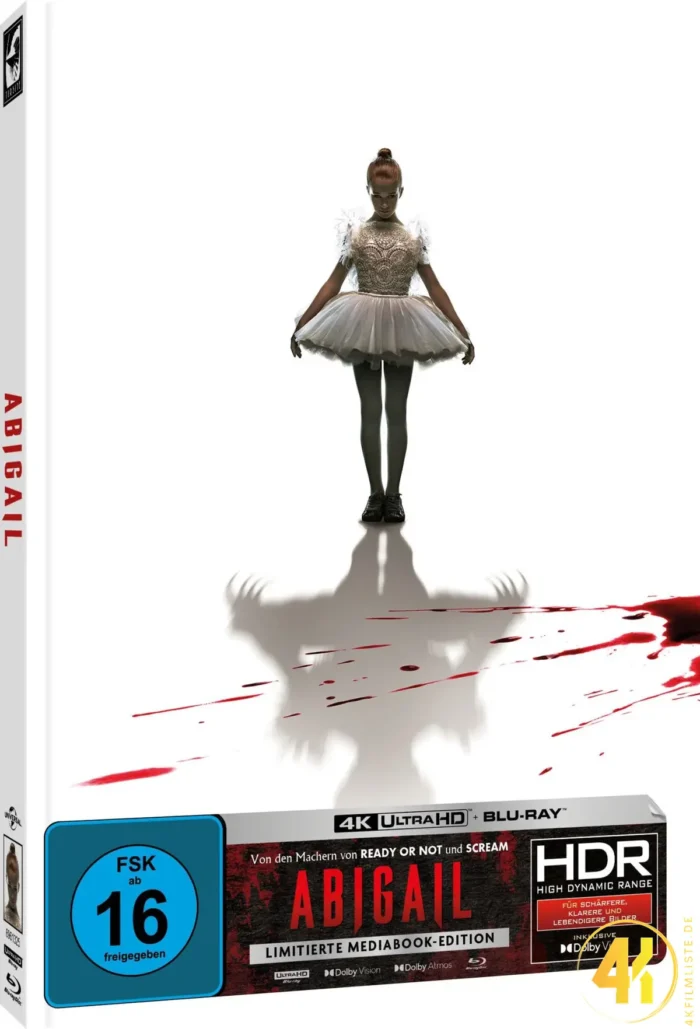 Abigail (Cover C) – 4K Mediabook (UHD + Blu-ray Disc)