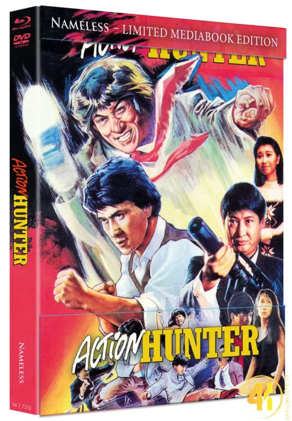 Action Hunter (Cover B) – 4K Mediabook (UHD + Blu-ray Disc)