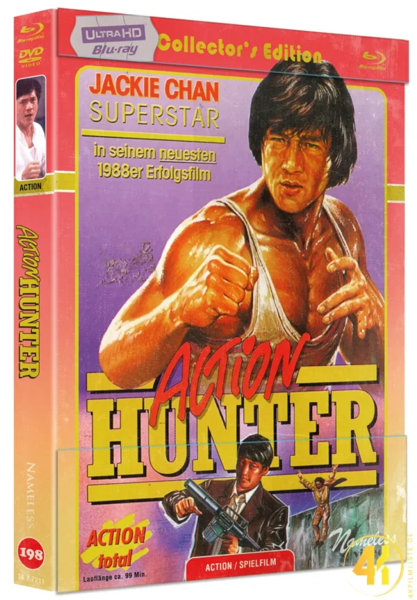 Action Hunter (Cover C) – 4K Mediabook (UHD + Blu-ray Disc)