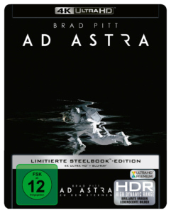Ad Astra 4K UHD Steelbook mit dem HDR Logo