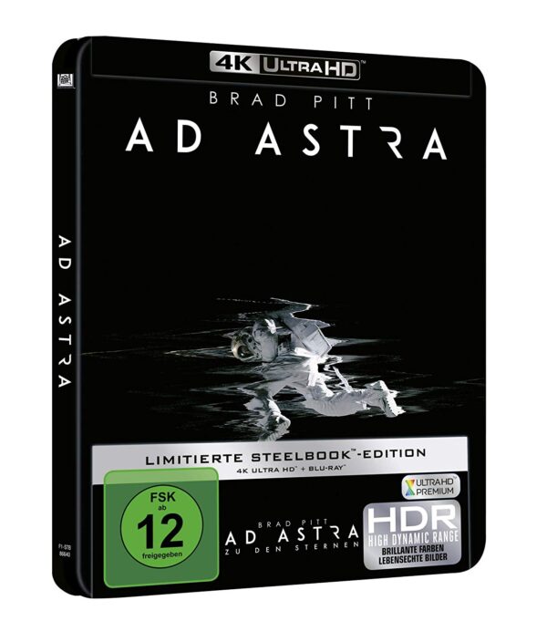 Ad Astra: Zu den Sternen – 4K Steelbook (UHD + Blu-ray Disc)