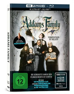 Addams Family 4K Mediabook mit Christopher Lloyd