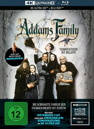 The Addams Family (1991) 4K Mediabook