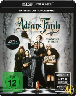 Addams Family UHD Keep Case Ultra HD Blu-ray Disc