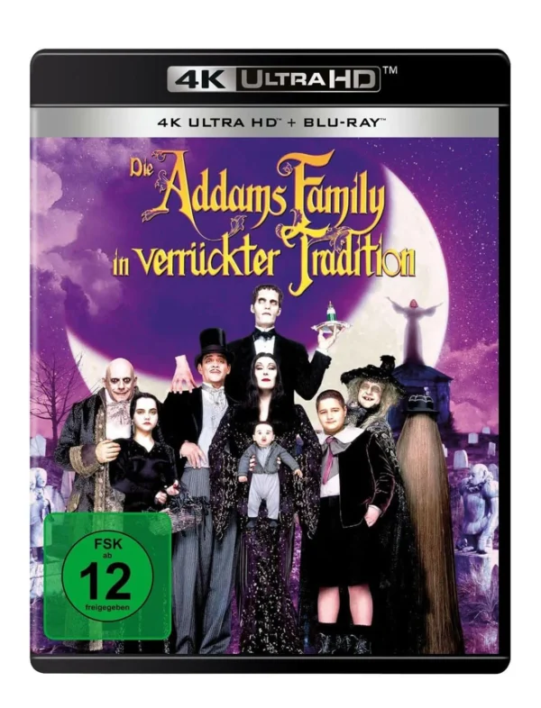 Die Addams Family in verrückter Tradition – 4K Blu-ray (UHD + Blu-ray Disc)