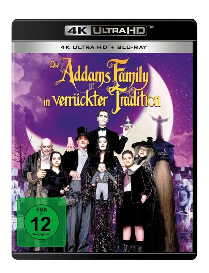Die Addams Family in verrückter Tradition – 4K Blu-ray (UHD + Blu-ray Disc)