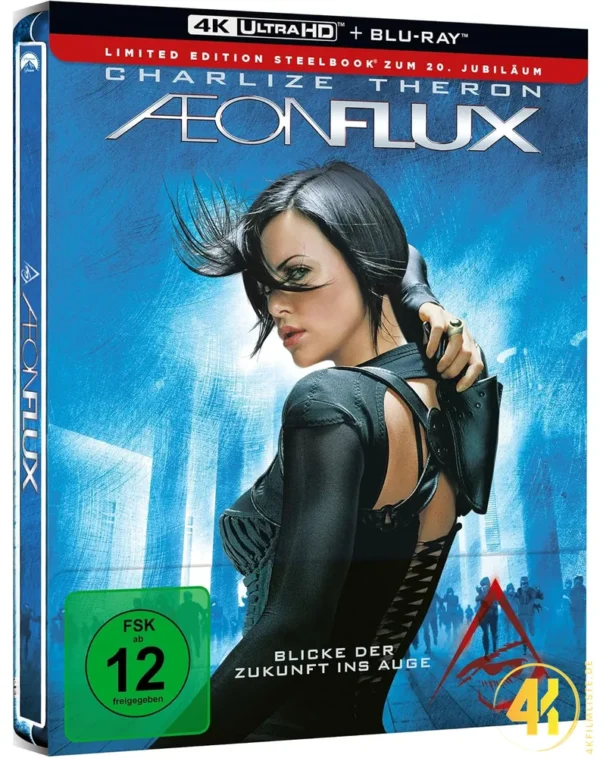 Æon Flux – 4K Steelbook (UHD + Blu-ray Disc)