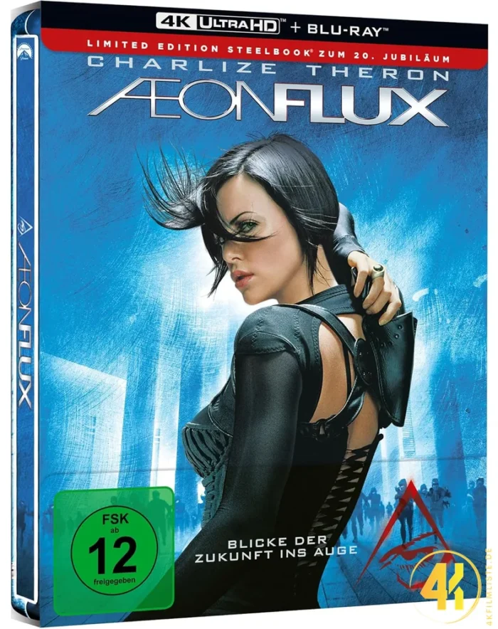 Æon Flux – 4K Steelbook (UHD + Blu-ray Disc)